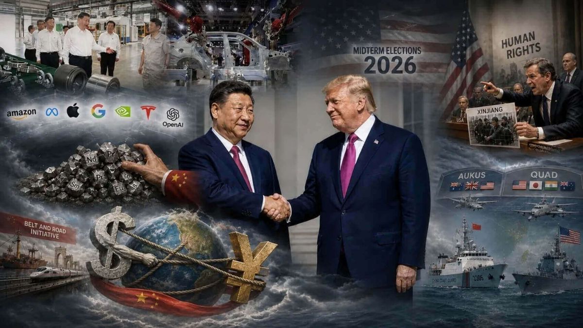 Xi en Washington, Trump se regocija, y el abrazo enmascara la ruptura