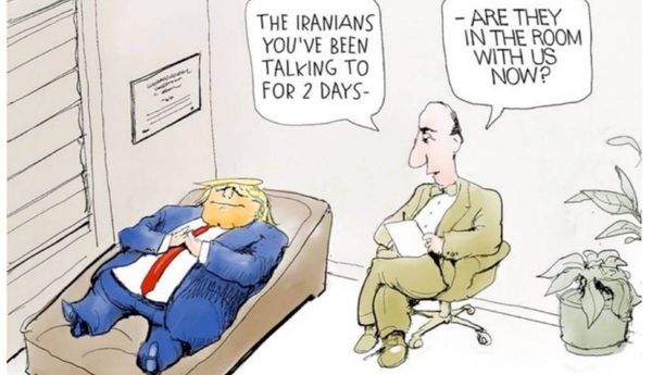 Los amigos imaginarios de Donald Trump