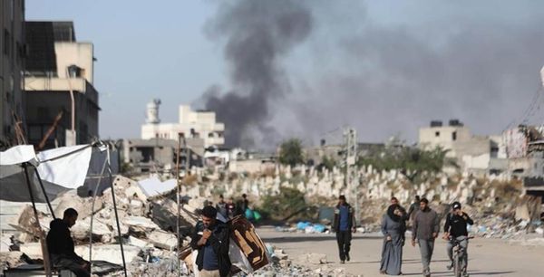 Muere palestino en ataque con drones israelíes en Gaza