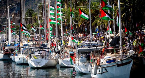 La flotilla "Primavera 2026" zarpa de Sicilia para romper el bloqueo de Gaza