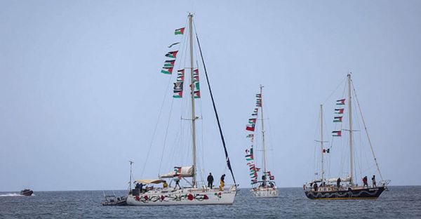 La Flotilla Global Sumud zarpa de Turquía con 54 buques para desafiar el bloqueo de Gaza