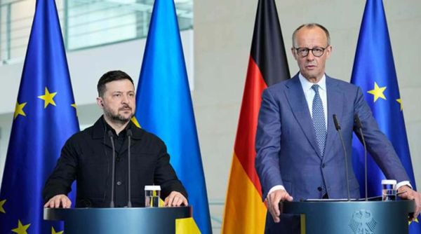 Alemania ha perdido el sentido del olfato: Zelensky no acepta ser "asistente del orador" respecto del dinero