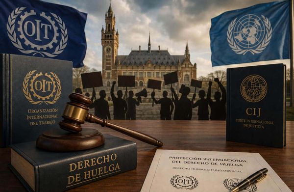 Triunfo internacional del derecho de Huelga y derrota patronal en el TIJ y en la OIT