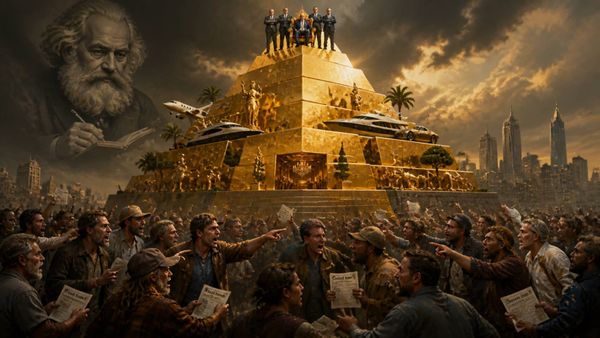 Karl Marx tenía razón: se desarrolla el mayor robo de riqueza de la historia