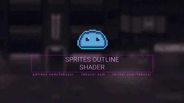 Unity Sprite Outline Shader: 2D Edge Effect [Shader Graph + HLSL]