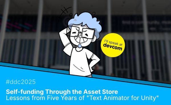 I'm giving a talk at devcom 2025!