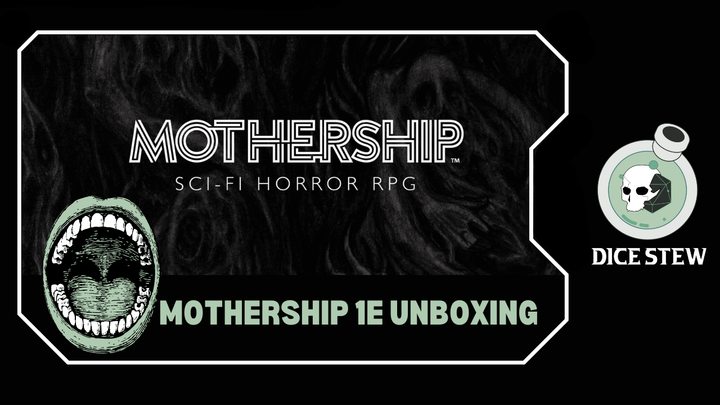 An YouTube thumbnail of Mothership 1E unboxing video.