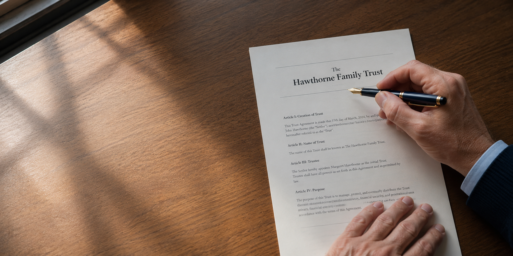 Is "The" Part of Your Trust's Name?