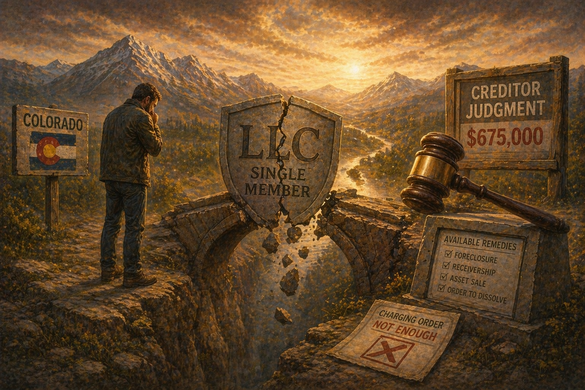 Why Your Colorado Single-Member LLC May Not Protect You