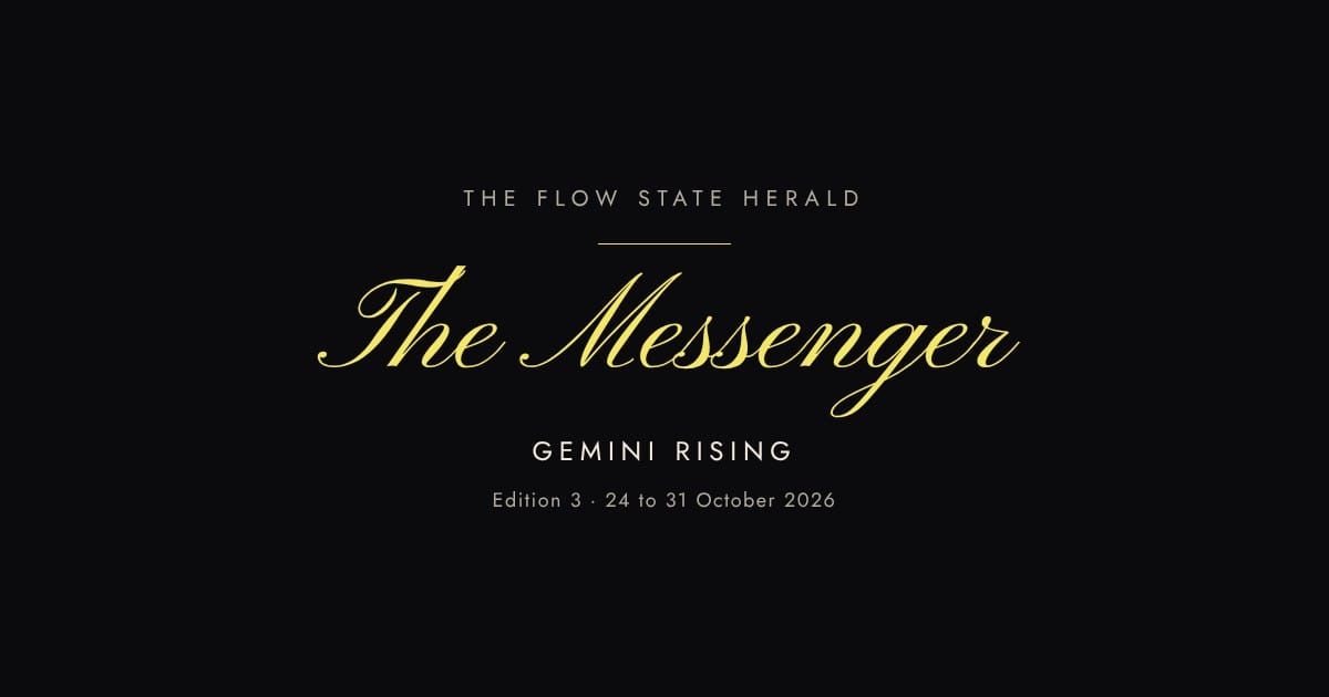 The Flow State Herald: Edition 3, the Messenger (Gemini rising)