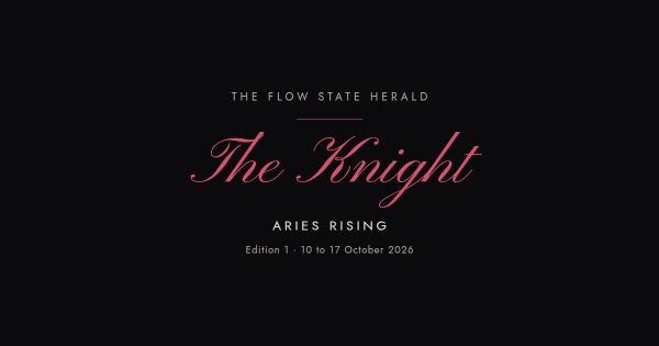 The Flow State Herald: Edition 1, the Knight (Aries rising)