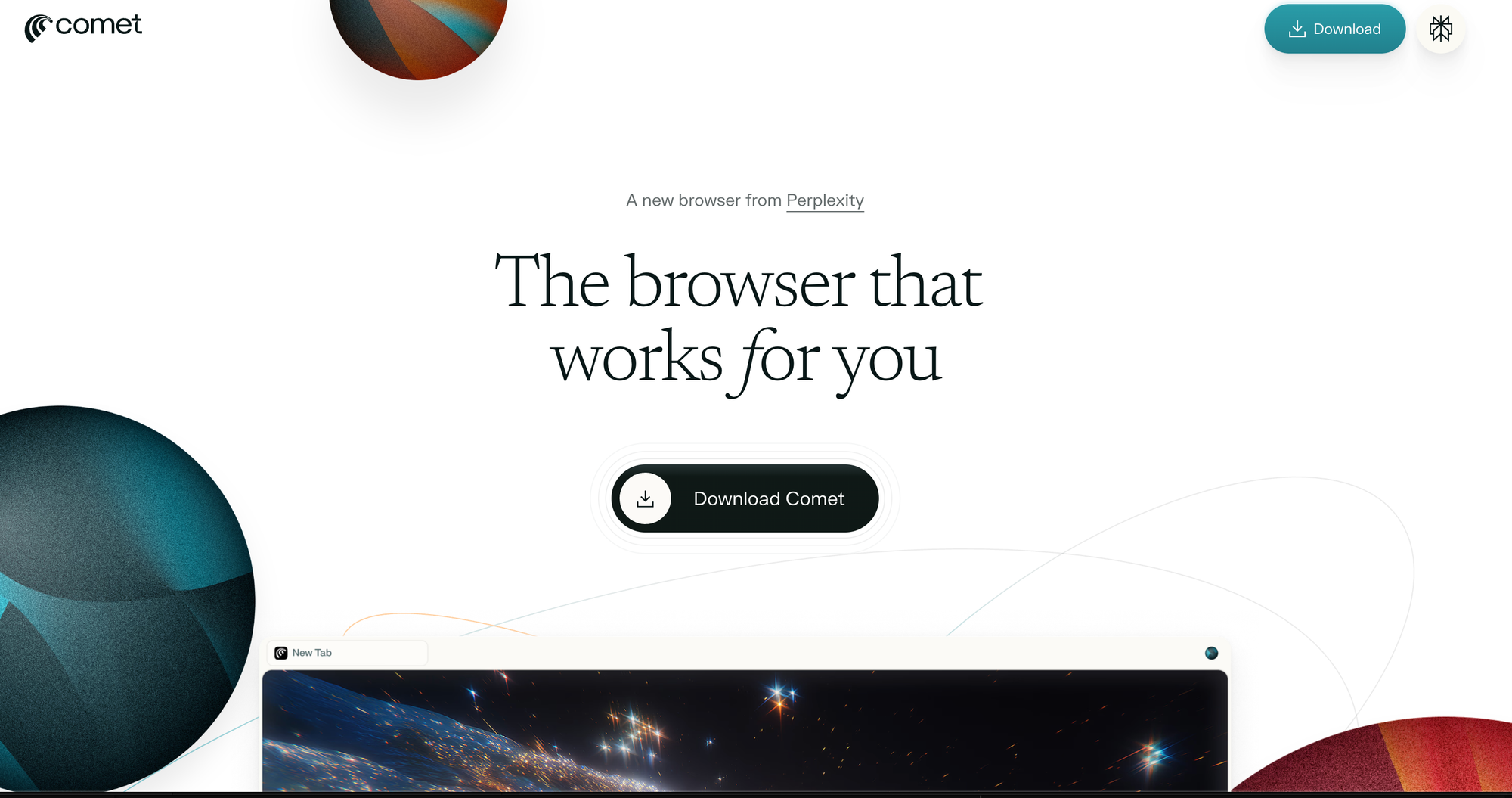Perplexity comet browser
