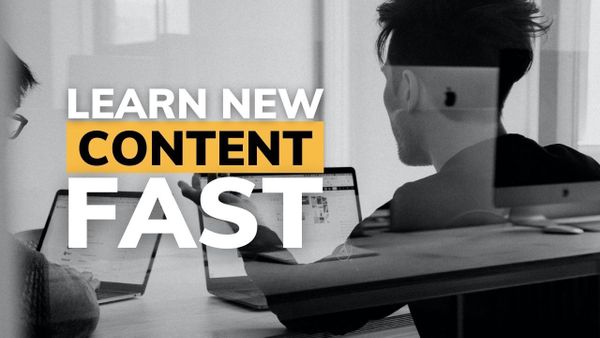 How To Learn NEW Content  - Using Active Recall