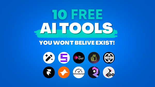 10 FREE AI Tools YOU WON'T BELIEVE EXIST!