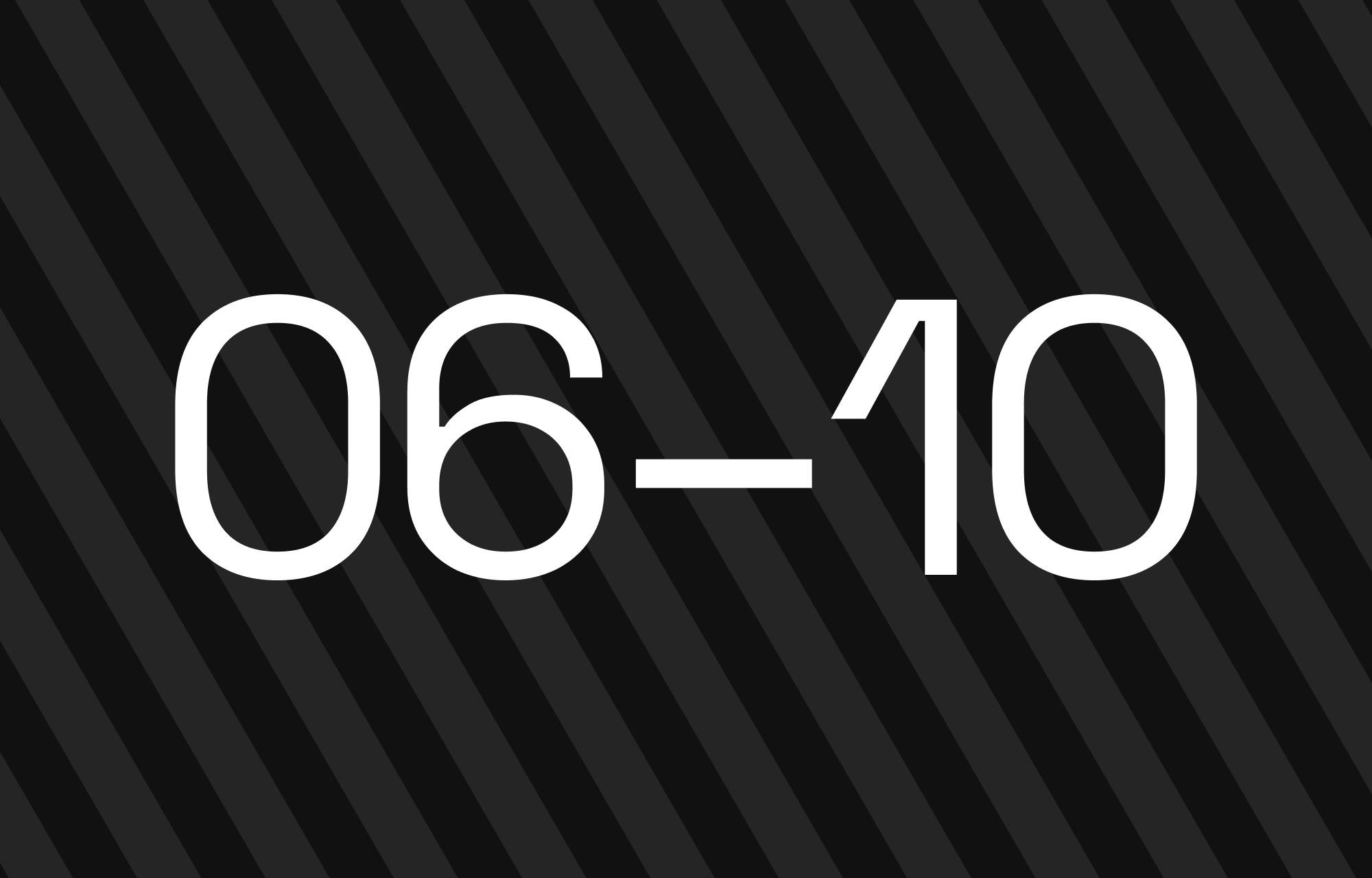 Just five more. Then we stop.