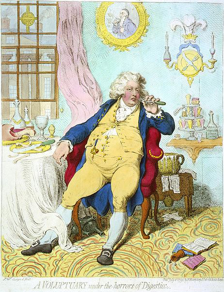 Gillray-A-Voluptuary