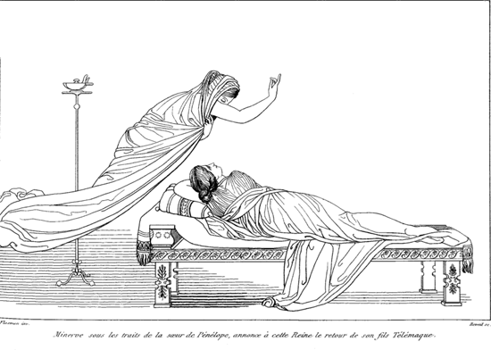 Odyssey-Penelope-Athena