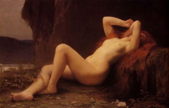 Jules Joseph Lefebvre's Mary Magdalene in the Cave