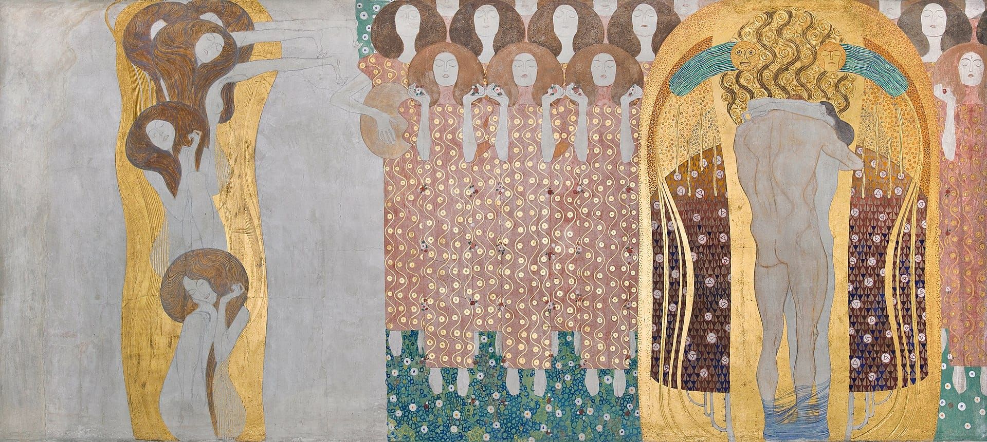 Gustav Klimt's Beethoven Frieze