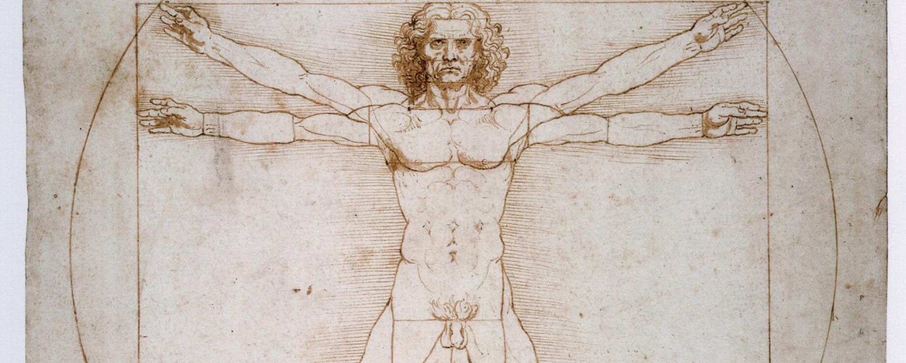 'Vitruvian Man' by Leonardo da Vinci