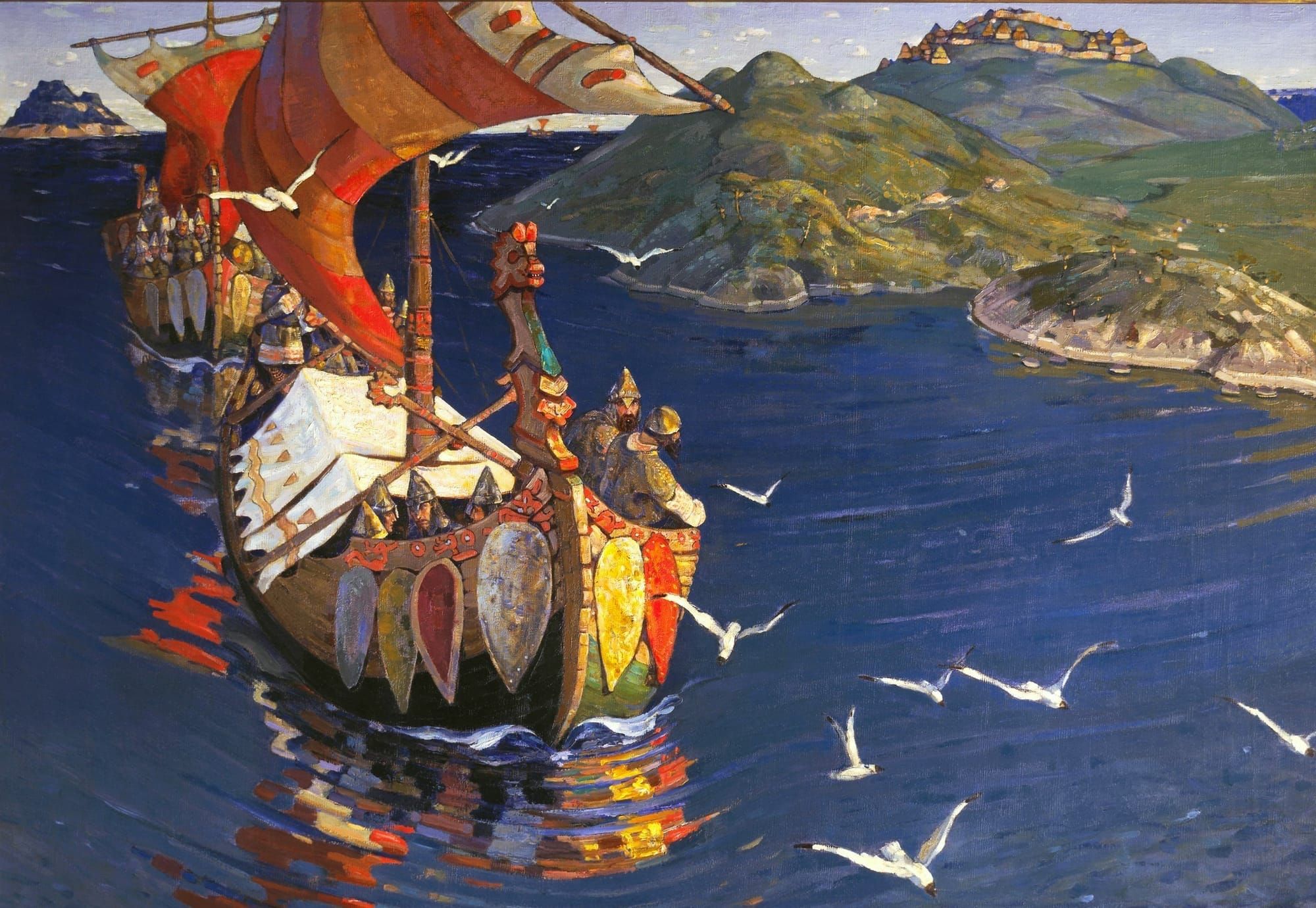 Roerich's 'Guests from Overseas'