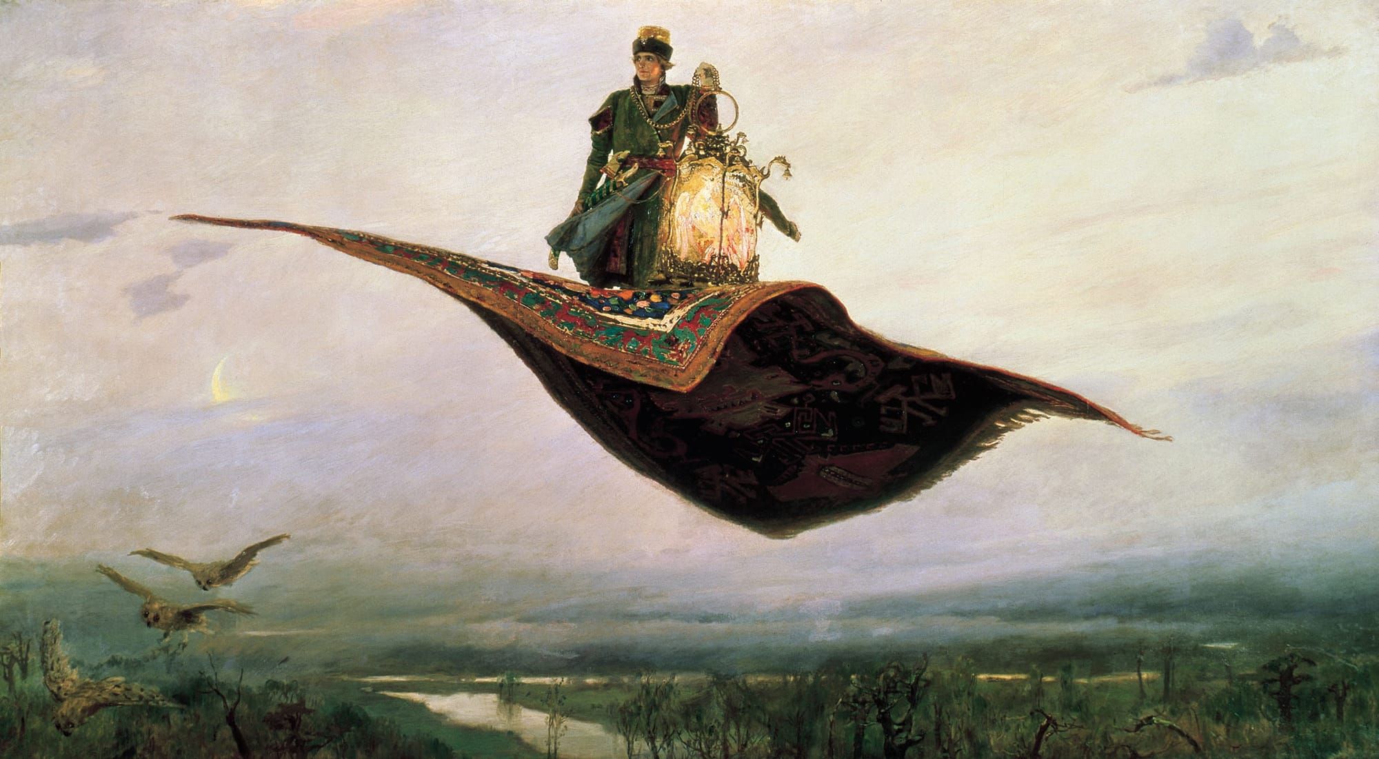 Viktor Vasnetsov's 'The Flying Carpet'