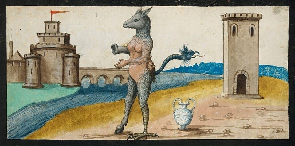 Roman Monster found dead in the Tiber River