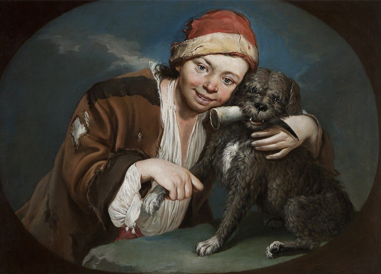 European painters of the working class, with a focus on their pets