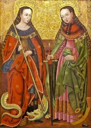 What Became of Saint Catherine and Saint Margaret?