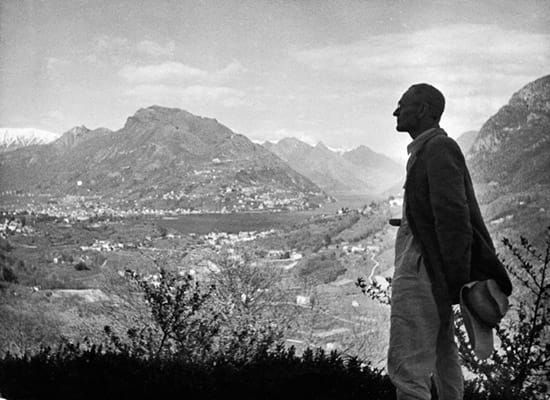 Hermann Hesse in the Swiss Alps