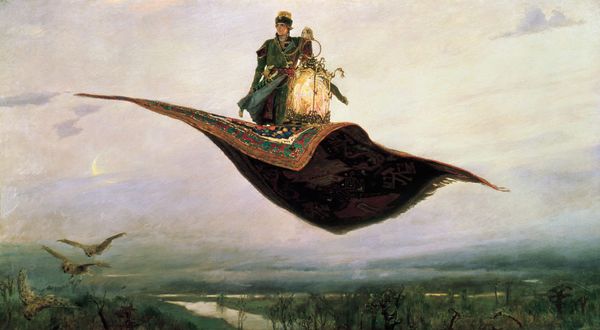 Viktor Vasnetsov's 'The Flying Carpet'