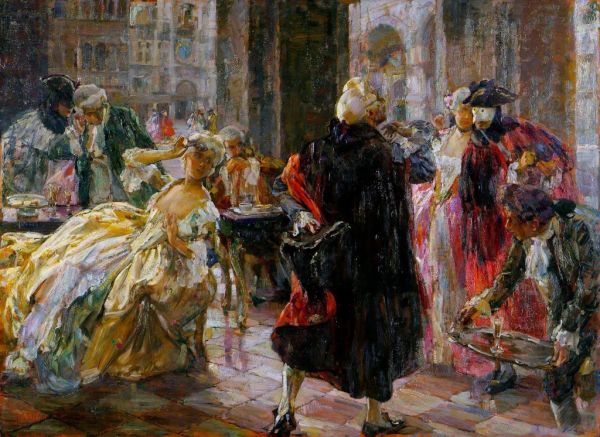 The coffee shop - Europe's most famous cafes in paintings