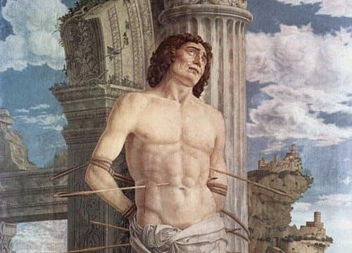 When did St. Sebastian discover he was gay?