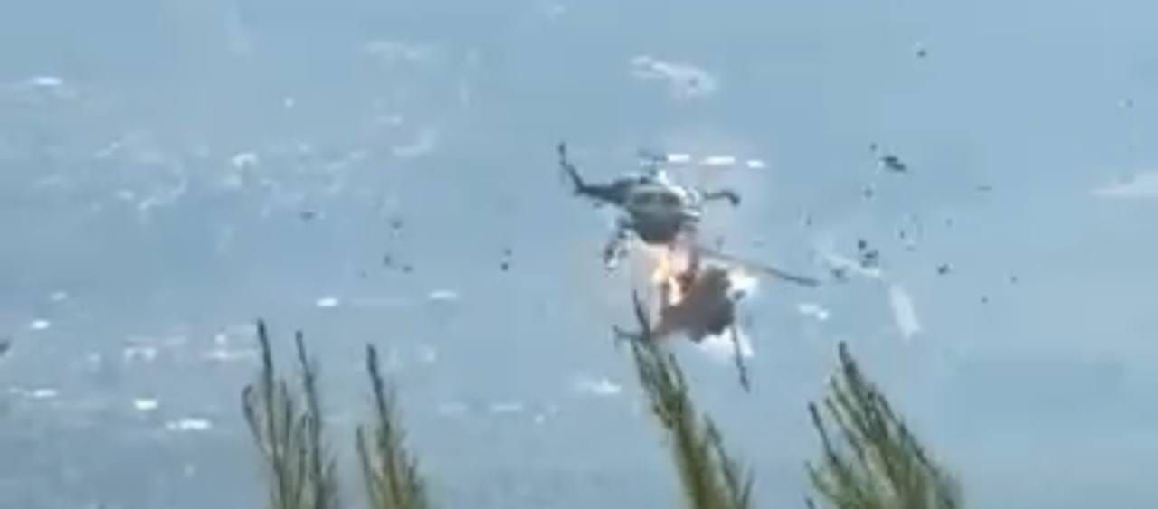 Two dead, two hospitalised as firefighting helicopters collide west of Athens