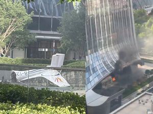 Plane crashes into Beijing’s tallest building CITIC Tower