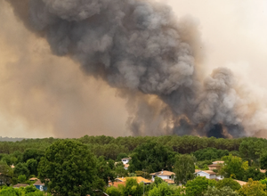 Up to 10,000 evacuated as wildfire tears through Biscarrosse, France