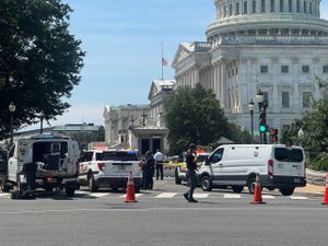 Armed man arrested near US Capitol