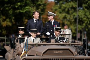 Zelensky joins Macron as Bastille Day parade puts Ukraine centre stage