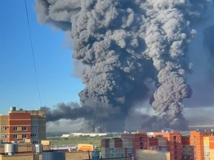 Ukrainian drones strike warehouses in Russia, killing 8 and injuring over 60
