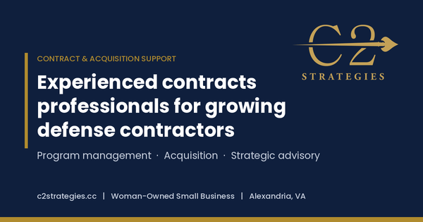 C2 Strategies: experienced contracts professionals for growing defense contractors