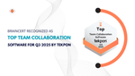 BrainCert Recognized as Top Team Collaboration Software for Q3 2025 by Tekpon