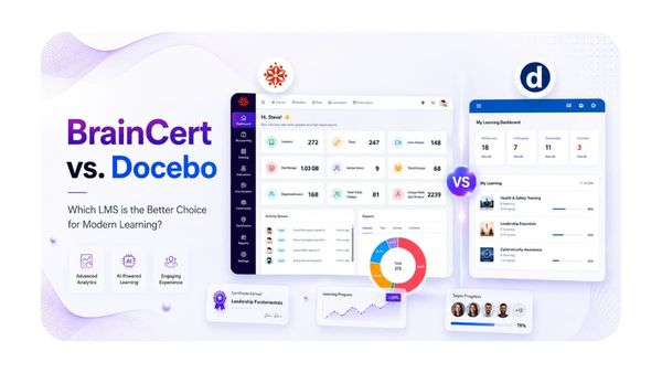 BrainCert vs. Docebo: A Practical Guide for Enterprise Learning Teams
