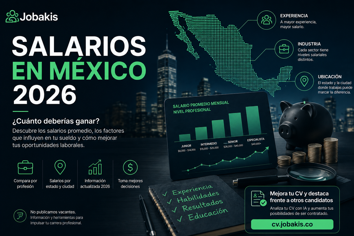 Salarios en México 2026: ¿Cuánto Deberías Ganar?