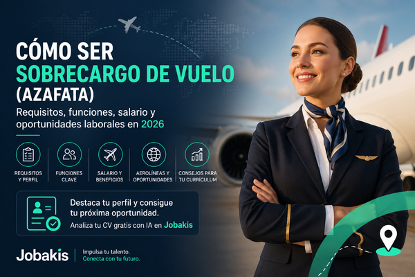 Cómo ser Sobrecargo de Vuelo: requisitos, salario y oportunidades laborales
