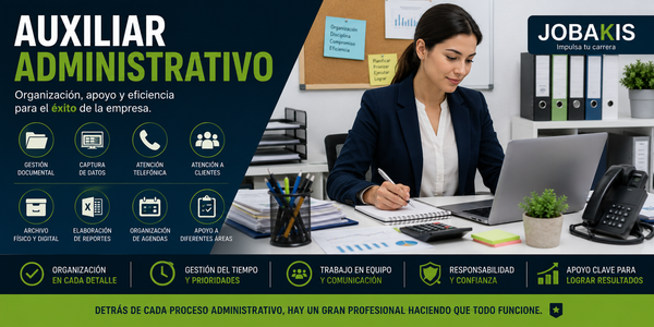 Auxiliar Administrativo: Funciones, Requisitos, Salario y Cómo Conseguir Empleo