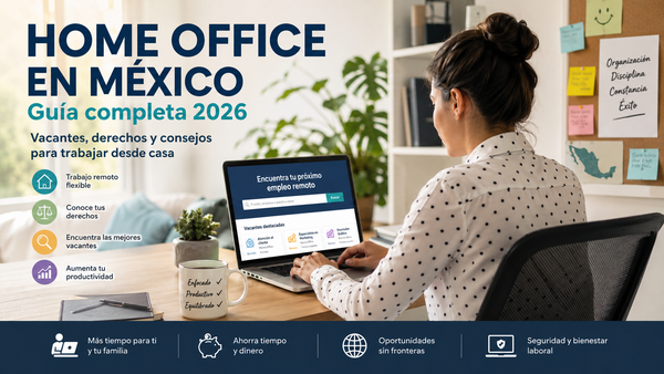 Home Office en México: Guía Completa 2026 para Encontrar Empleo Remoto y Conocer tus Derechos Laborales