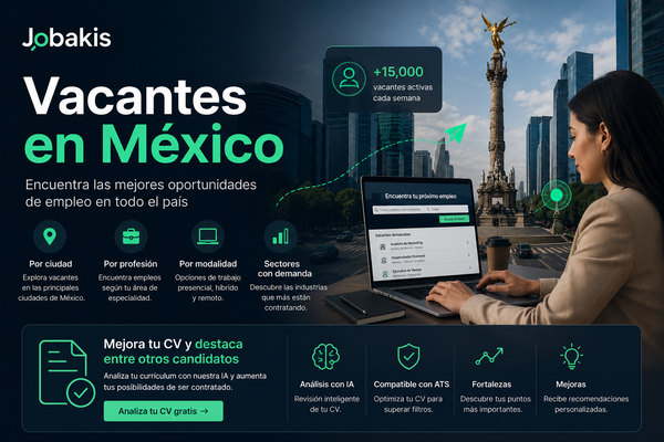 Vacantes en México: Encuentra las Mejores Oportunidades de Empleo