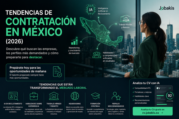 Tendencias de Contratación en México: Cómo Prepararte para el Mercado Laboral Actual