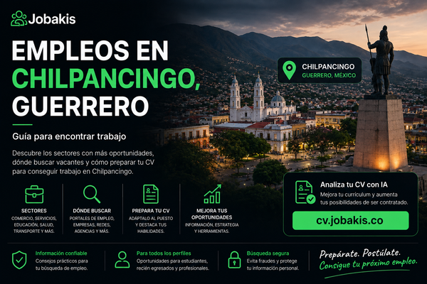Empleos en Chilpancingo, Guerrero: Cómo Buscar Trabajo y Prepararte para Conseguirlo