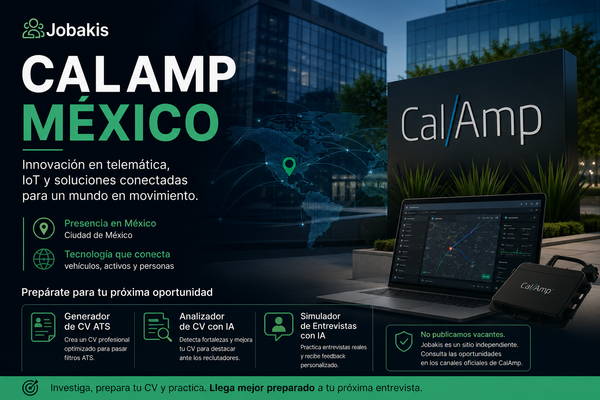 CalAmp México: Empresa, Empleo y Cómo Prepararte para Postularte